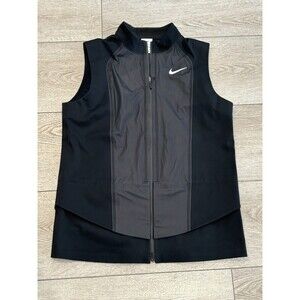 Nike Storm Fit ADV Sleeveless Zippered Vest Black New Women’s Small Golf Hiking